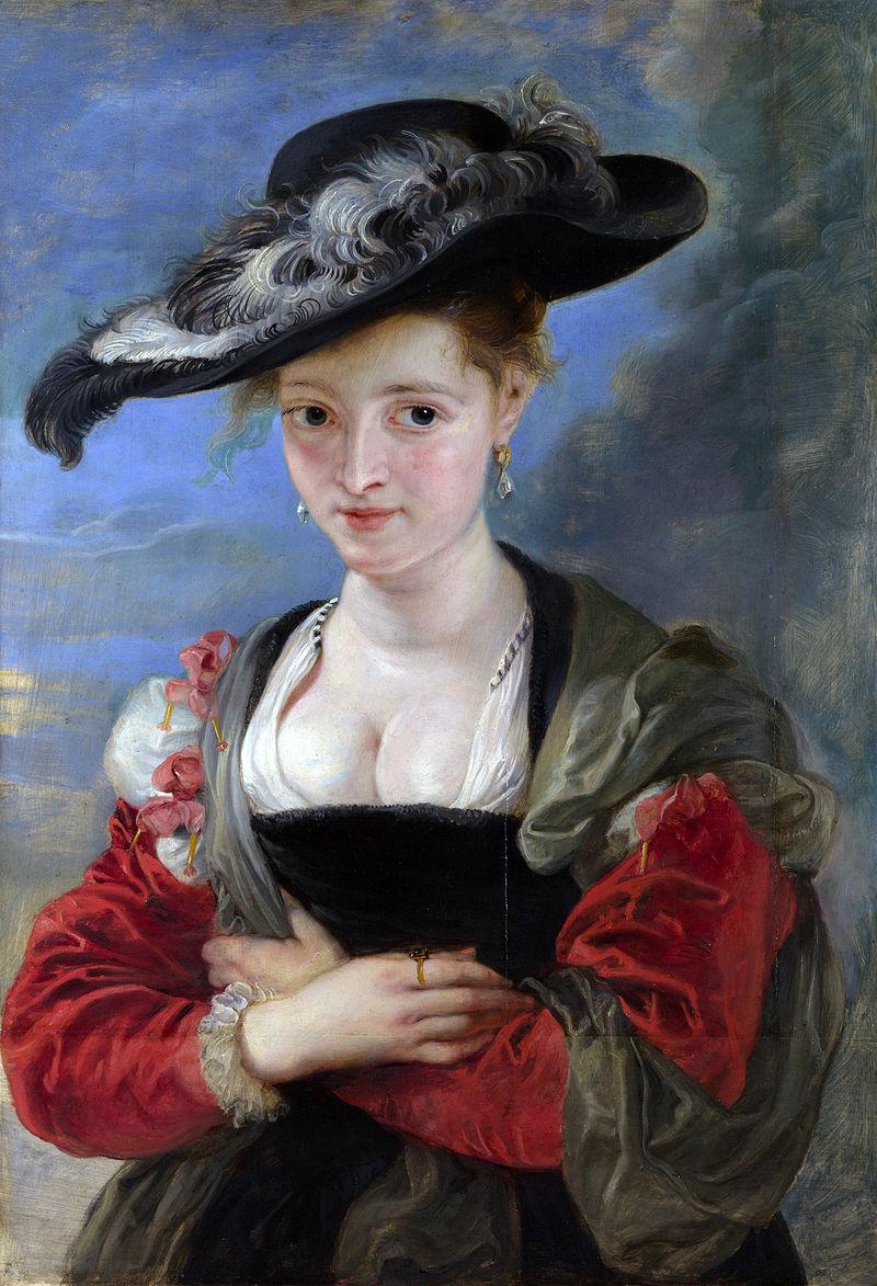 Le Chapeau de Paille by Peter Paul Rubens