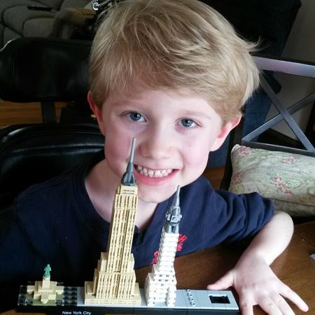Chase with Legos