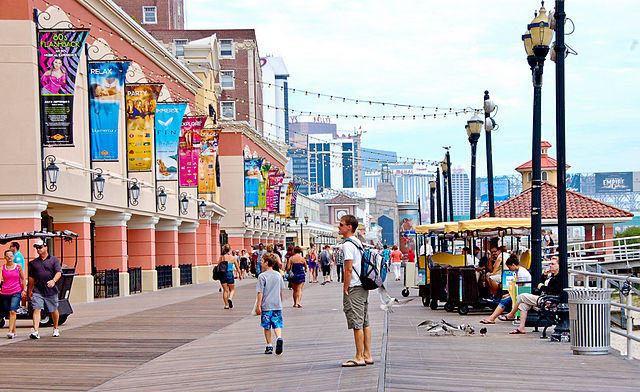 Atlantic City boardwalk