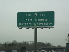 Exit 9 sign