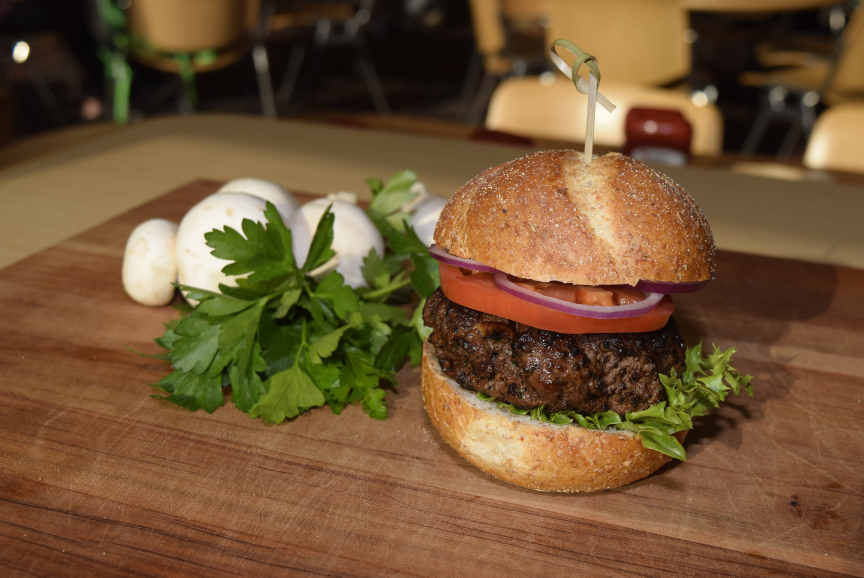 Sizzling Scarlet Knight Burger