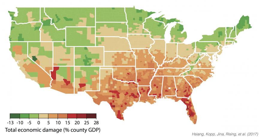 Study: Climate Change Damages U.S. Economy, Increases Inequality