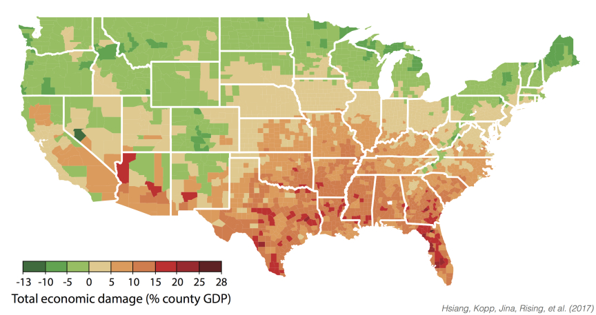 Study: Climate Change Damages U.S. Economy, Increases Inequality