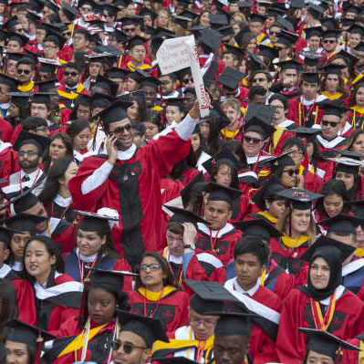 rutgers commencement graduates