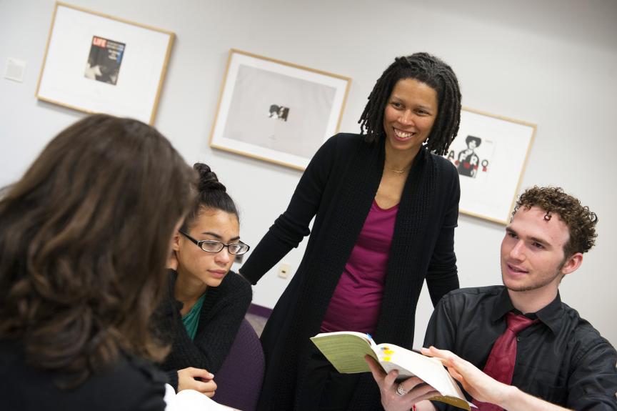 Evie Shockley, English professor and Pulitzer Prize for Poetry finalist, helps students engage with the world through literature.