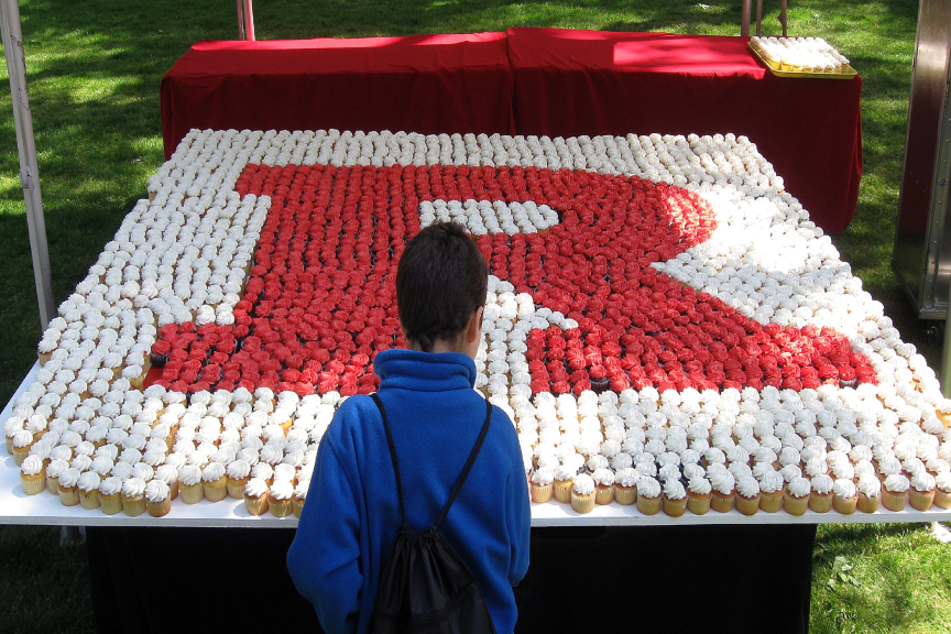 Cupcakes in the block R