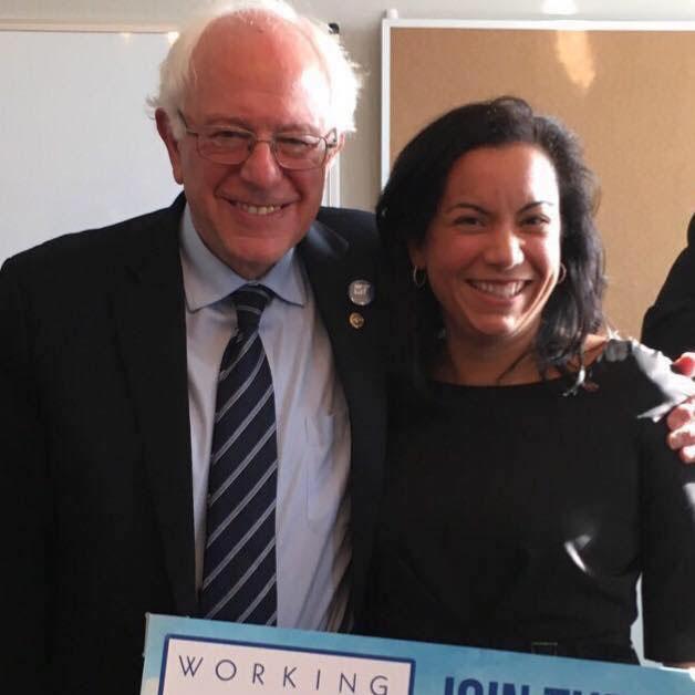 Rutgers Analilia Mejia Vermont senator and presidential hopeful Bernie Sanders hired Rutgers alumna Analilia Mejia to be his 2020 national political campaign director.