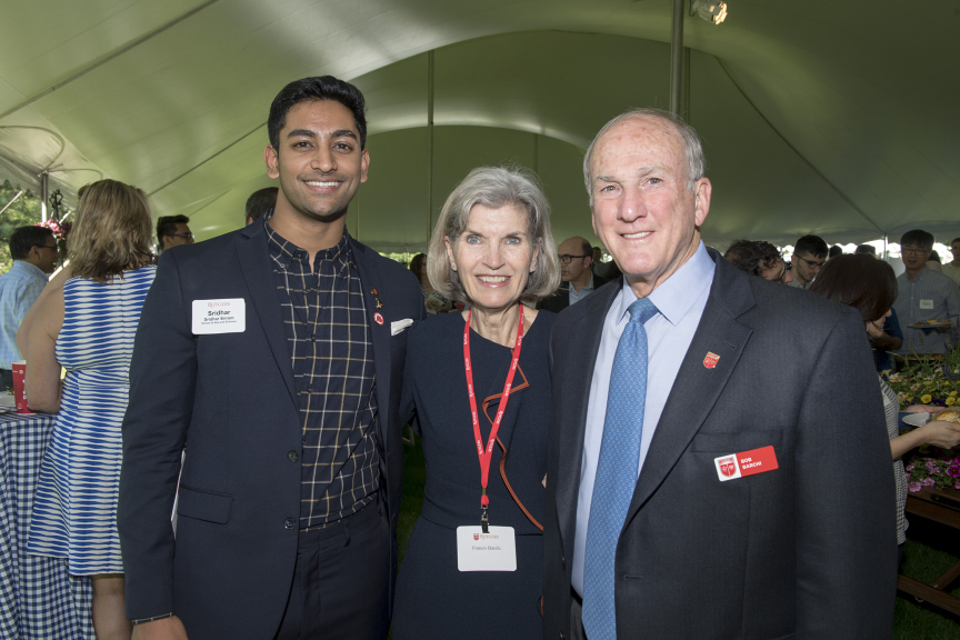 Matthew Leydt inductee Sridhar Sriram