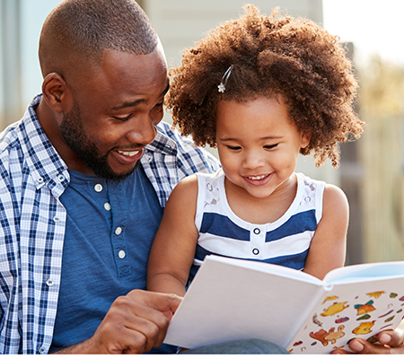 Father reading