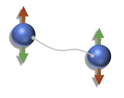 Entangled electrons