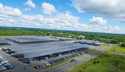 Solar panels at Livingston