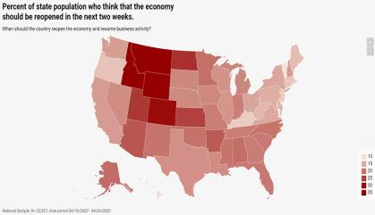 A map from a survey