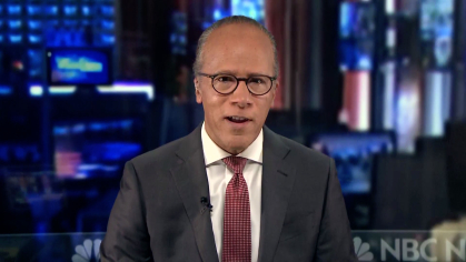 Lester Holt addresses 2020 Commencement 