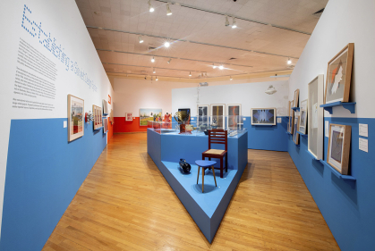 Photo of "Everyday Soviet" exhibition at the Zimmerli Museum New Brunswick, New Jersey