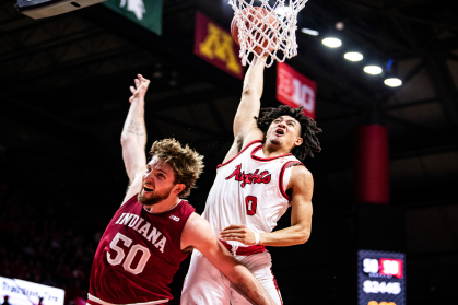 Rutgers basketball's senior guard Geo Baker