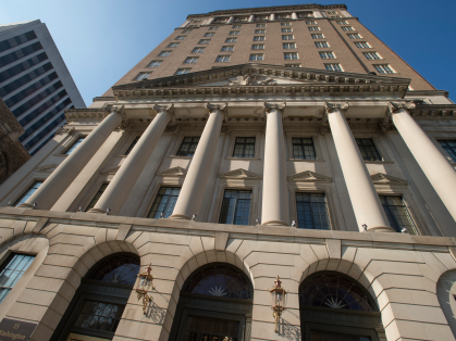 The Rutgers Board of Governors unanimously approved renaming 15 Washington Street, a 17-story neoclassical icon of the Newark skyline, as Ruth Bader Ginsburg Hall. 