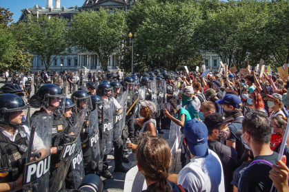 Black Lives Matter march on Washington DC