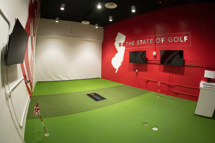 The high-tech Class of 1957 Golf Training Center