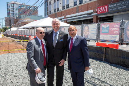Gov. Murphy at Cancer Institute Groundbreaking