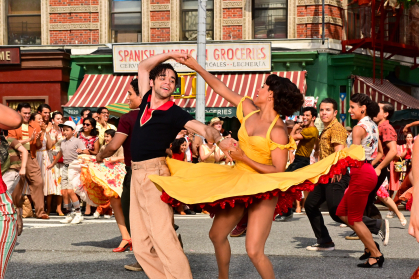 Dance scene from Steven Spielberg’s remake of West Side Story.