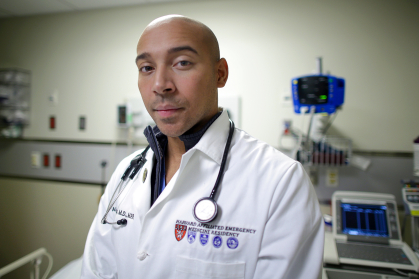 Portrait of White House Fellow, alumnus Alister Martin is serving in the Office of the Vice President and the Office of Public Engagement.