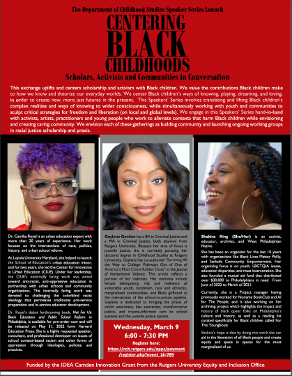 Centering_Black_Childhoods_event_flyer