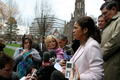 C. Vivian Stringer at Press Conference