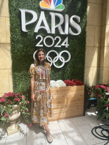 Lindsay Laureano at the Paris 2024 Olympics