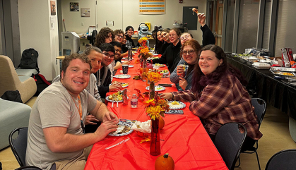 Open Arms community friendsgiving