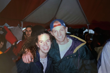 Sue Colodner and Drew Miller Homecoming 1994_95