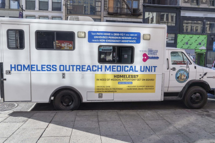 Homeless Outreach Unit Van