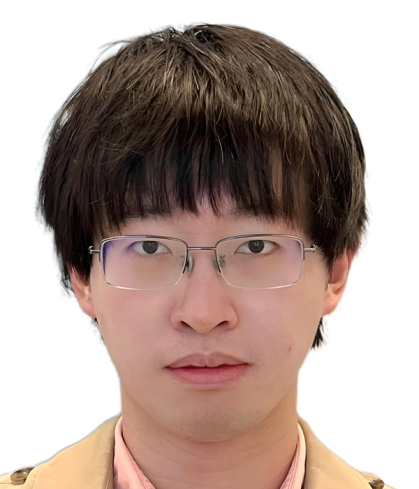 Young man with glasses and yellow jacket and shirt.