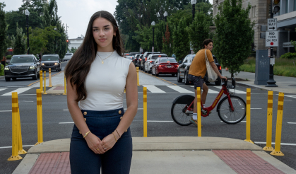 Rutgers-Camden junior, Amaya Solar, spent her summer in Washington, D.C., interning with Smart Growth America.