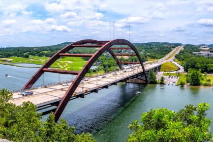 Bridge over a river