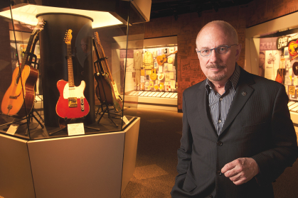 Terry Stewart at the Rock and Roll Hall of Fame and Museum