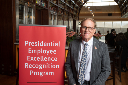 Keith Lewis, R.Ph., MD, Gateway Service to Employees Award recipient 