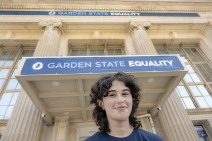 Morgan Dunkel (SAS ’27) was an Advocacy and Organizing Intern at Garden State Equality headquarters in Asbury Park, NJ, as part of the Rutgers SSI program.