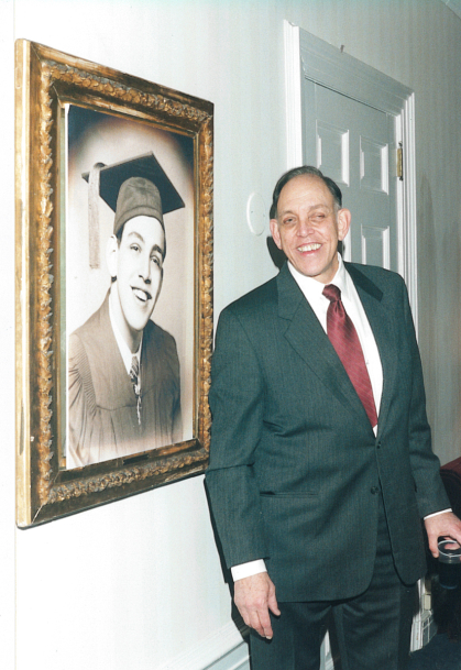 Gerald Pomper at his retirement from Rutgers.