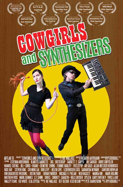 The festival's lineup includes Joe Wallace’s documentary, "Cowgirls and Synthesizers," which follows the synthesizer pop duo Hyperbubble.