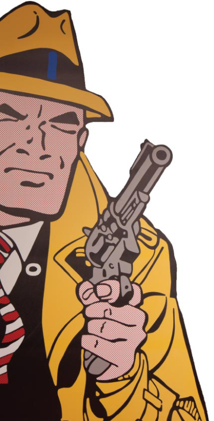 The comic strip character Dick Tracy