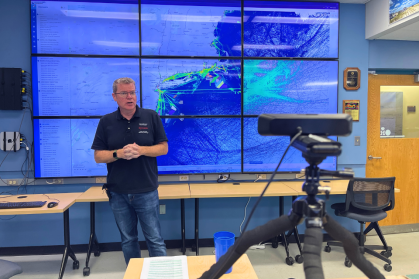 Michael Crowley, technical director of Rutgers’ Center for Ocean Observing Leadership, answers questions on ocean-related challenges