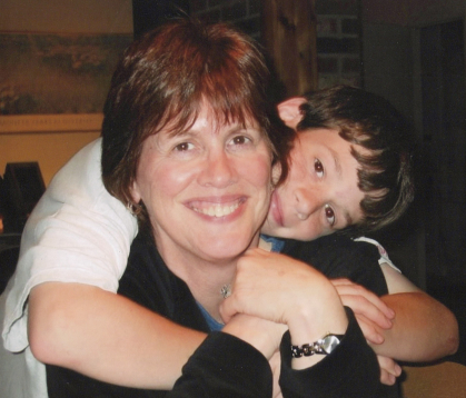 Pat Roos and her son Alex