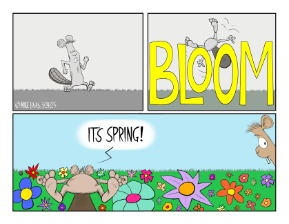 Allergy Cartoon by Mike Lucas