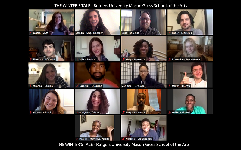 Rutgers Theater Company Creates Audio Rendition Of Shakespeare S