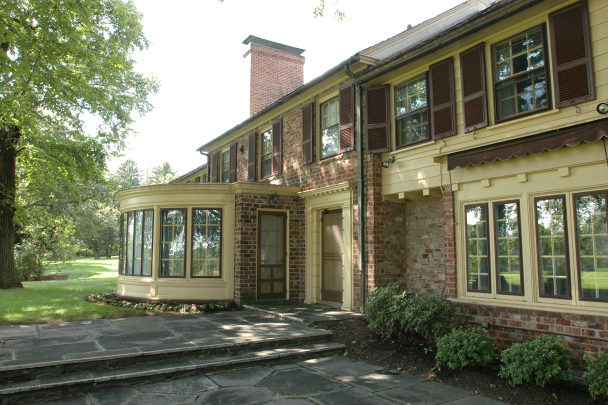 The President’s House on Busch campus has been the residence of Rutgers’ presidents for over 80 years.