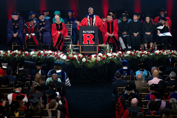 President Tate's Inauguration at Rutgers' 22nd President
