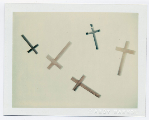 Andy Warhol, "Crosses," 1982.