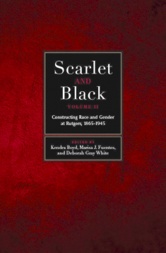 Scarlet and Black book cover