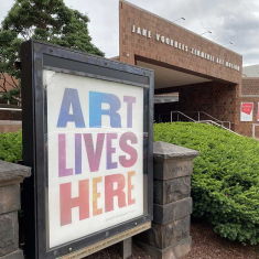 Consider visiting the Zimmerli Art Museum.