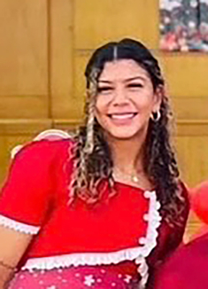 Fulbright recipient and Rutgers graduate Chelsea A. Fernandez smiles.